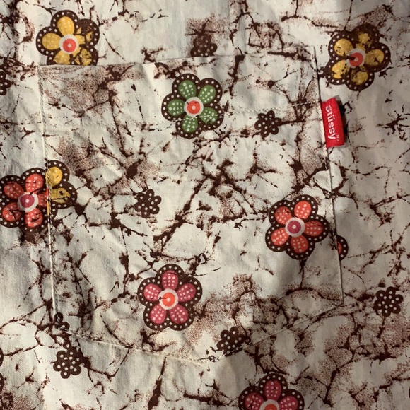 STUSSY SHORT SLEEVE BUTTON DOWN SIZE M - Picture 4 of 6